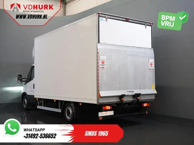 Iveco Daily 35S18HV 3.0 Aut. ZF BPM VRIJ! Bakwagen Laadklep/ LED/ Spoiler/ Gev.stoel/ Adapt.Cruise/...