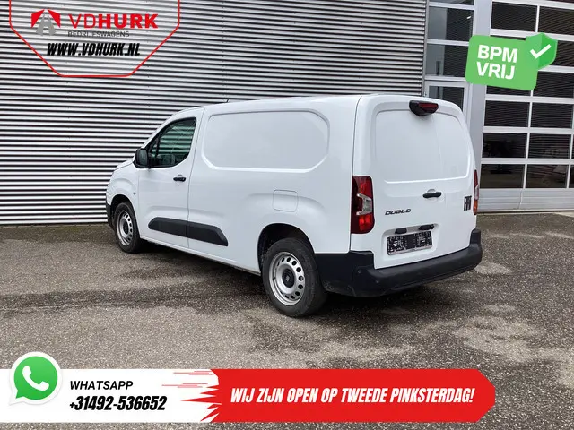 Fiat Doblò 1.2 110 pk L2  BENZINE 3pers./ Virtual Cockpit/ Carplay/ Navi/ Camera/ PDC/ Cruise/ Airco