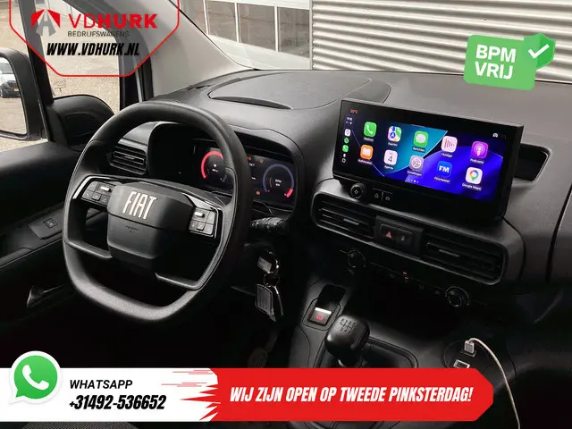 Fiat Doblò 1.2 110 pk L2  BENZINE 3pers./ Virtual Cockpit/ Carplay/ Navi/ Camera/ PDC/ Cruise/ Airco
