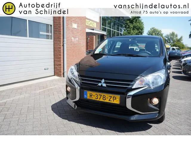 Mitsubishi Space Star 1.2 CONNECT+ 5 DEURS ORIGINEEL NEDERLANDS ANDROID/APPLECARPLAY(NAVI) AIRCO BLU...