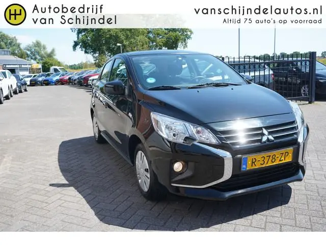 Mitsubishi Space Star 1.2 CONNECT+ 5 DEURS ORIGINEEL NEDERLANDS ANDROID/APPLECARPLAY(NAVI) AIRCO BLU...