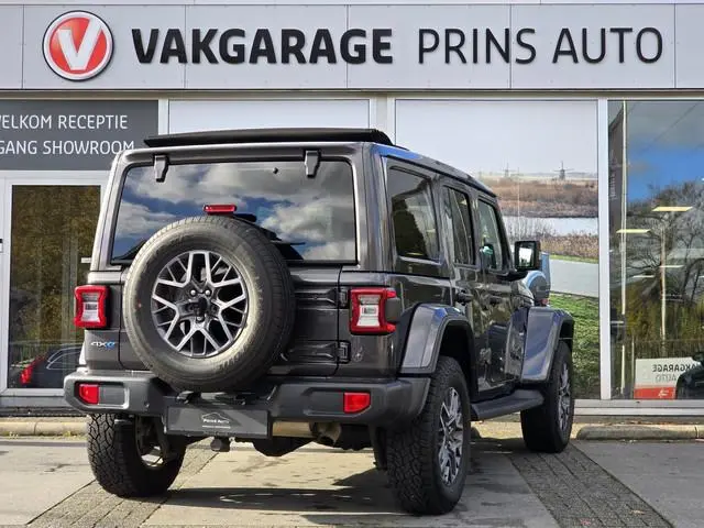 Jeep Wrangler Unlimited 4xe 380 Sahara Sky One-Touch Power Top |SOFTTOP|CERAMIC GREY|STOELVERW.|CAME...