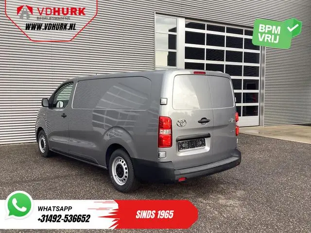Toyota PROACE Electric Worker L3 75 kWh 350 km WLTP Adapt.Cruise/ Stuurverw./ Snellader/ Carplay/ Ca...