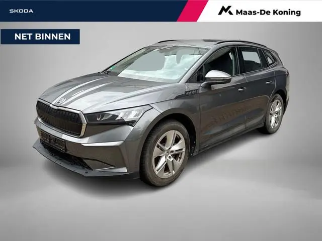 Skoda Enyaq iV 50 150pk · SOH 94,6% · Camera · Cruise Control · Apple/Android Car Play · Navigatie ·...