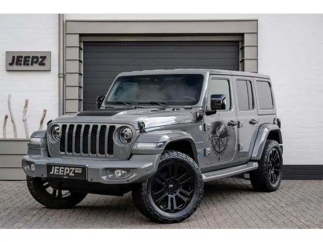 Jeep Wrangler Unlimited 4xe 380 Sahara - 20" Lmv / Jeepz Edition / BTW auto