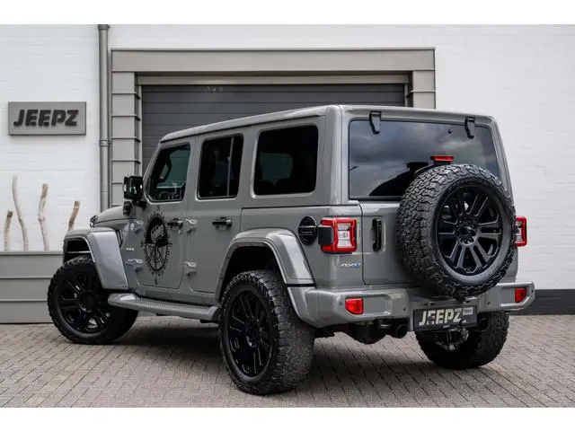 Jeep Wrangler Unlimited 4xe 380 Sahara - 20" Lmv / Jeepz Edition / BTW auto