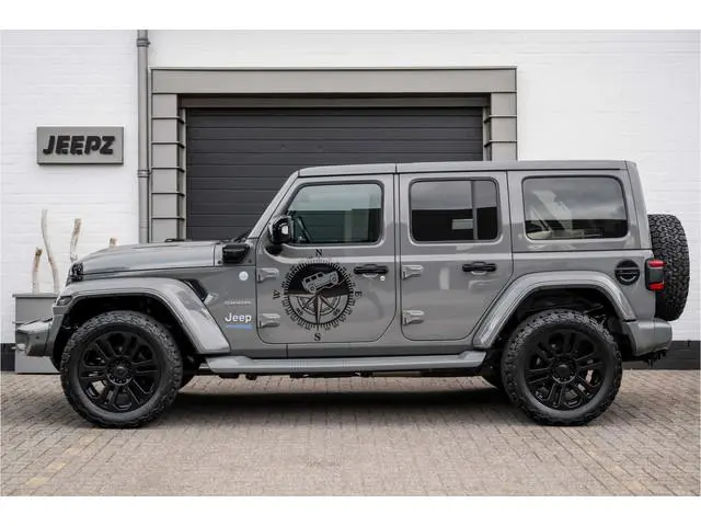Jeep Wrangler Unlimited 4xe 380 Sahara - 20" Lmv / Jeepz Edition / BTW auto