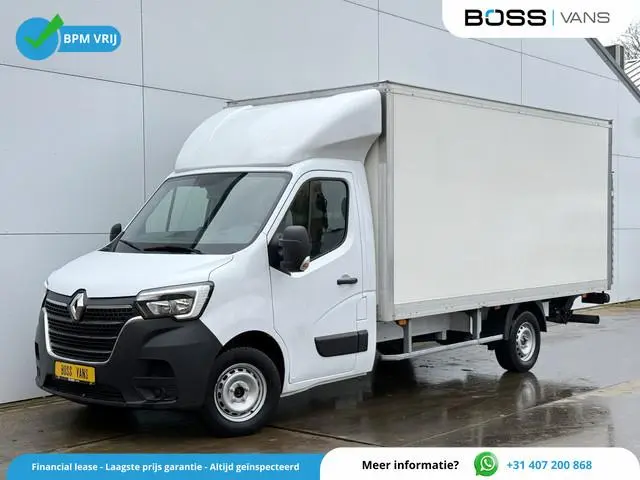 Renault Master 2.3 DCI 145PK Laadklep Bakwagen LED Airco Cruise Control Meubelbak Koffer