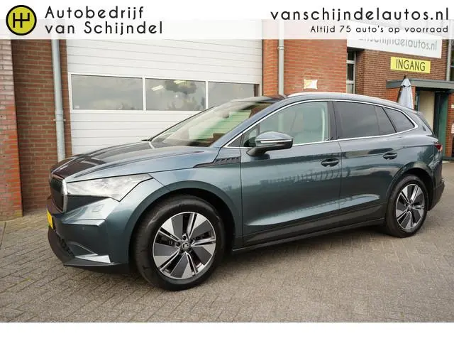 ŠKODA Enyaq iV 60 89%SOH WAARDE ORIGINEEL NEDERLANDS ZEER LUXE PANORAMADAK ELECTR.TREKHAAK STOELVERW...
