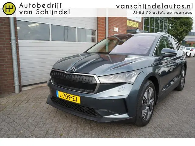 ŠKODA Enyaq iV 60 89%SOH WAARDE ORIGINEEL NEDERLANDS ZEER LUXE PANORAMADAK ELECTR.TREKHAAK STOELVERW...