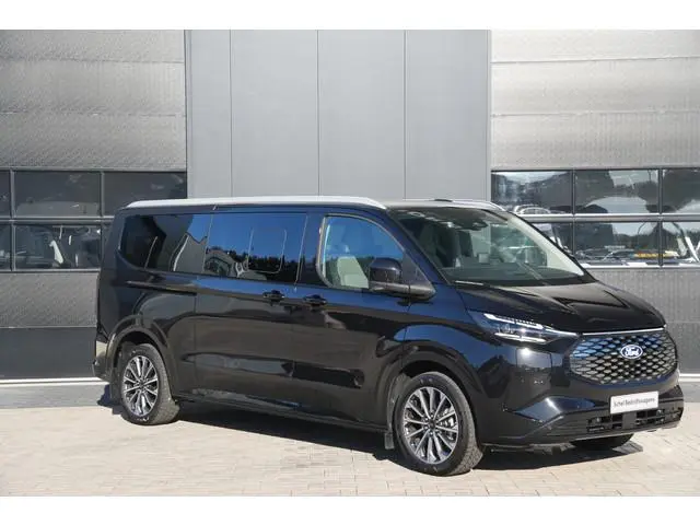 Ford E-Transit Custom E-Tourneo - 340 L2H1 Titanium X 218pk - Leder - ACC - DDS LED - Elektrische De...