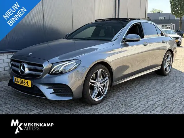 Mercedes-Benz E-klasse 200 AMG Line 19''/Panoramadak/Luchtvering/Dodehoek/360Camera/Sfeerverlichting...