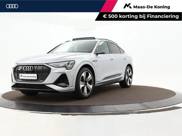 Audi e-tron Sportback 50 Quattro 313pk S Edition 71 kWh · Panoramadak · 360 Camera · Luchtvering · V...