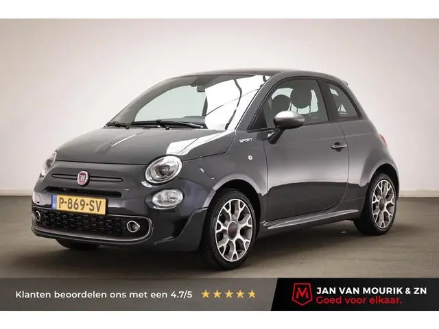 Fiat 500 1.0 Hybrid Sport | PANORAMADAK | UCONNECT | DAB | NAVIGATIE | GRIGIO CARRARA