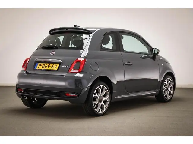 Fiat 500 1.0 Hybrid Sport | PANORAMADAK | UCONNECT | DAB | NAVIGATIE | GRIGIO CARRARA
