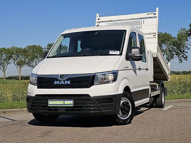 M.A.N. TGE 5.120 dub.cab kipper airco