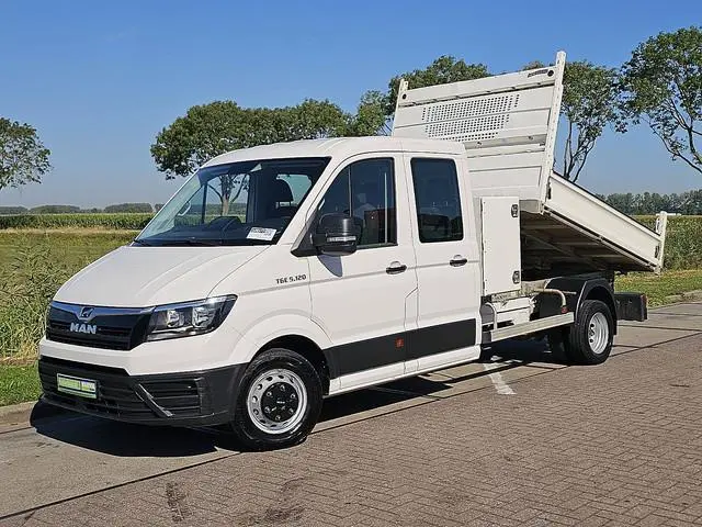 M.A.N. TGE 5.120 dub.cab kipper airco
