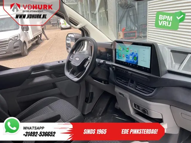 Ford E-Transit Custom L2 330 km WLTP LED/ Standkachel/ Stoelverw./ Snellader/ 2.3t Trekverm./ Carpla...