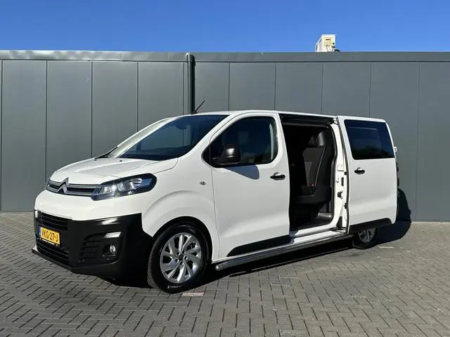 Citroën Jumpy 2.0 BlueHDI 180 PK / AUTOMAAT / L3H1 / DUBBEL CABINE / 2x SCHUIFDEUR / TREKHAAK / CAME...