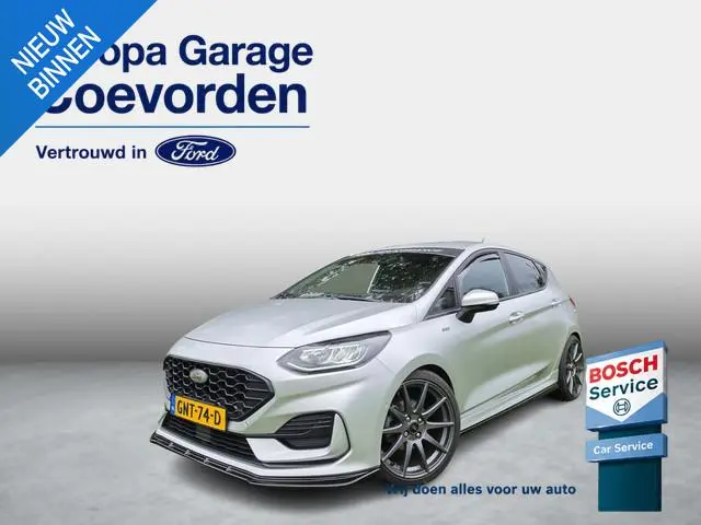 Ford Fiesta 1.0 EB 140 PK ST-Line | RICA STAGE 1 | GLASCOATING | 18 INCH PERFORMANCE VELGEN | MAXTON...