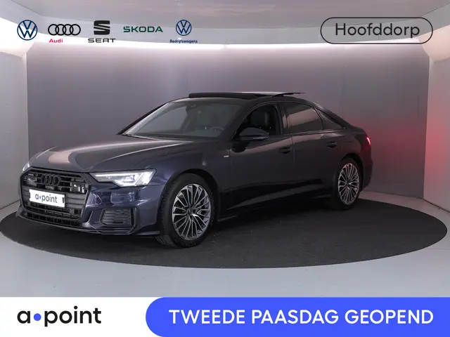 Audi A6 Limousine 50 TFSI e quattro S edition 299 pk S-tronic | SOH 91% | Navigatie | Panoramadak |...