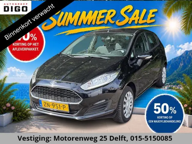 Ford Fiesta 1.0 Style Ultimate GARANTIE TOT 01-2028! * . STOEL VERWARMING . PARKEERSENSOREN ACHTER ....