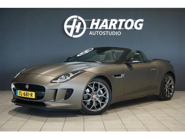 Jaguar F-TYPE 3.0 V6 Convertible 340PK / DODEHOEK / KEYLESS / LEDER /