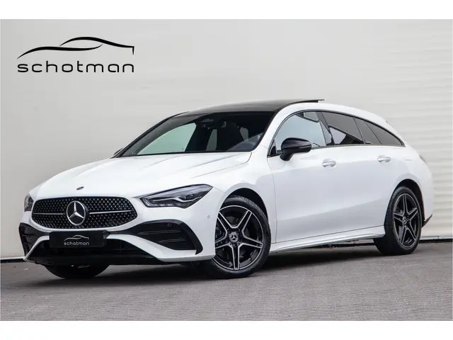 Mercedes-Benz CLA-klasse Shooting Brake 250 e AMG Premium, Nightpack, Pano, Key-Less, Burmester, Hyb...