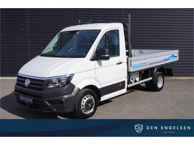 Volkswagen Crafter 180pk Dubbellucht 4x4 Oberaigner 4Motion AWD Dubbellucht Open laadbak Trekhaak Cr...