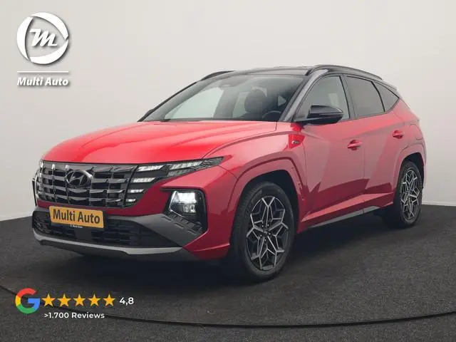 Hyundai Tucson 1.6 T-GDI N Line 4WD PHEV 265pk Dealer O.H. | Adaptive Cruise | Camera | Alcantara Sp...