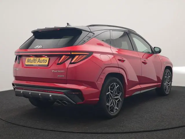 Hyundai Tucson 1.6 T-GDI N Line 4WD PHEV 265pk Dealer O.H. | Adaptive Cruise | Camera | Alcantara Sp...