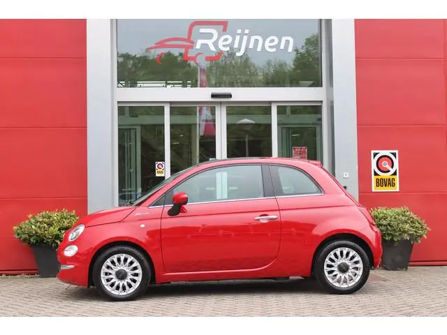 Fiat 500 1.0 Hybrid 69PK DOLCEVITA | PANORAMA DAK | APPLE CARPLAY/ANDROID AUTO | HALF LEDEREN BEKLED...