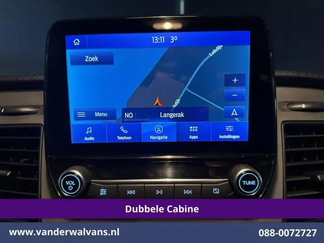 Ford Transit Custom 2.0 TDCI 131pk L2H1 Dubbele Cabine Euro6 Airco | 6-Zits | Navigatie | LED | Appl...