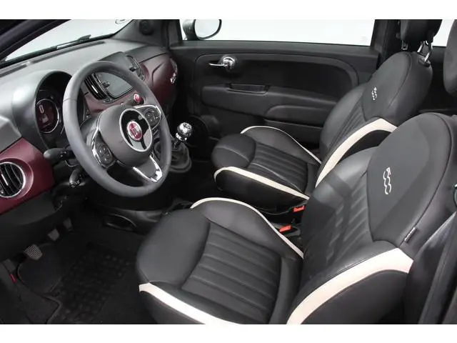 Fiat 500 C 1.0 Hybrid Star Plus  Leder Navigatie Digitale Cockpit Cruise Control Climate Control Lic...