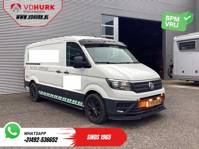 Volkswagen Crafter 2.0 TDI 175 pk L3H2 Gev.stoel/ 270Gr.deuren/ Flitsers/ Inrichting/ Carplay/ Cruis...