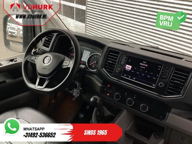 Volkswagen Crafter 2.0 TDI 175 pk L3H2 Gev.stoel/ 270Gr.deuren/ Flitsers/ Inrichting/ Carplay/ Cruis...