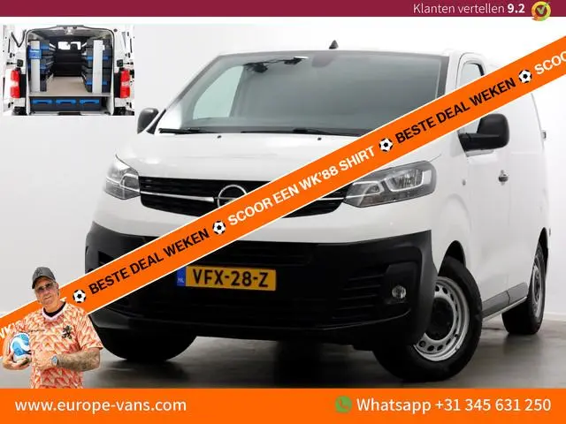 Opel Vivaro 1.5 CDTI 102pk XS Compact Edition Airco/Camera/Sortimo Inrichting 05-2020