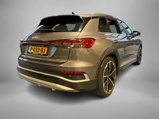 Audi Q4 e-tron 40 204pk Launch edition S Competition 77 kWh · SOH 91% · Panoramadak · Camera · SONOS...