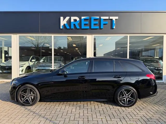 Mercedes-Benz C-klasse Estate 300 e AMG Line 100 km Elektrisch | 360 | Pano