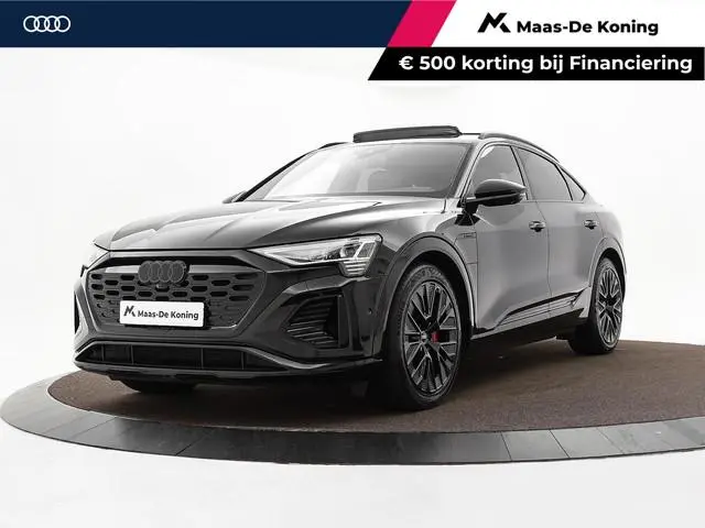 Audi Q8 Sportback e-tron 55 408pk Quattro S Edition 115 kWh · SOH 95,1% · Panoramadak · Luchtvering...