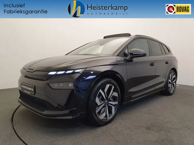 ŠKODA Enyaq 85 Sportline 82 kWh 286pk Wegklapbare trekhaak, Panoramadak, Warmtepomp