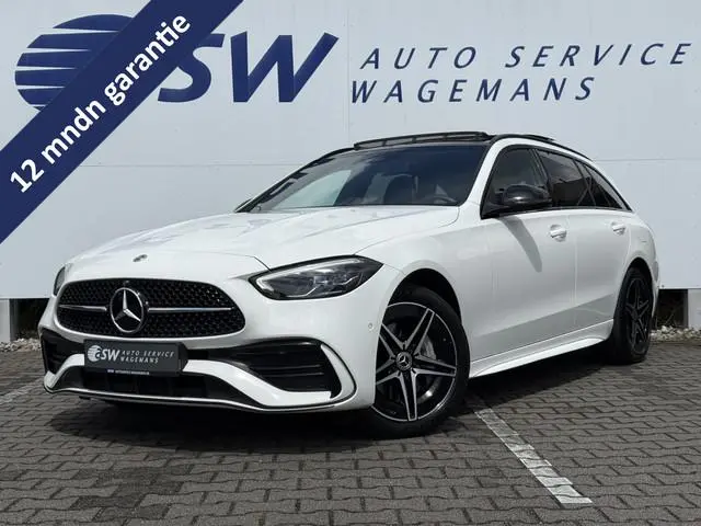 Mercedes-Benz C-klasse Estate 300 e AMG Line | Pano | Trekhaak | Distronic | Memory | 360* Camera