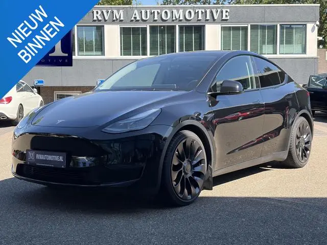 Tesla Model Y Performance AWD 75 kWh SOH 95% | 21 INCH TURBINE VELGEN| TESLA FABRIEKSGARANTIE T/M 01...