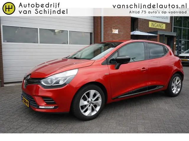 Renault Clio 0.9 TCE LIMITED LUXE 5 DEURS NAVI ECC AIRCO CRUISECONTROL KEYLESS PRIVACYGLAS PARKEERSE...