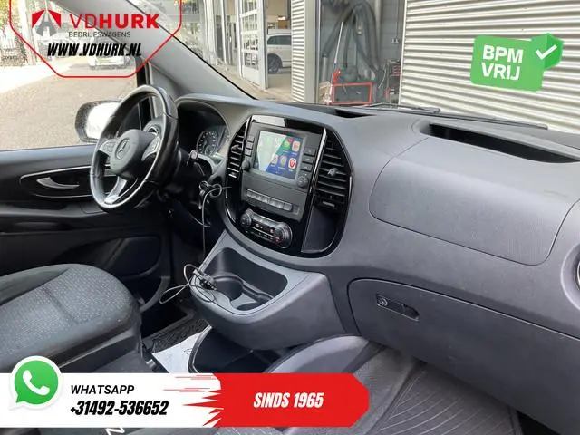 Mercedes-Benz Vito 116 CDI L3 Aut. DC Dubbel Cabine LED/ Adapt.Cruise/ Carplay/ Standkachel/ Stoelve...
