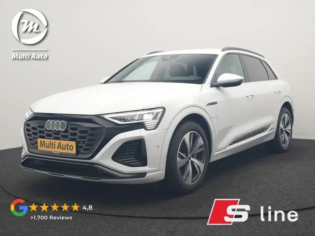 Audi Q8 e-tron 55 Quattro S Line 115 kWh 408pk Dealer O.H. | Adaptive Cruise | Matrix LED | 360 Came...