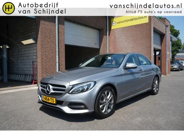 Mercedes-Benz C-klasse C180 157PK PRESTIGE KEURIGE NETTE STAAT! NAVIGATIE STOELVERWARMING ECC AIRCO...