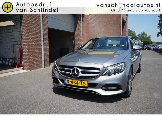 Mercedes-Benz C-klasse C180 157PK PRESTIGE KEURIGE NETTE STAAT! NAVIGATIE STOELVERWARMING ECC AIRCO...