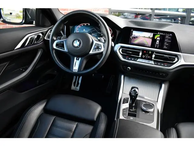 BMW 4-serie Coupé 420i M-Sport | NL-auto | Dravitgrau | 19inch | Laser | El-klep
