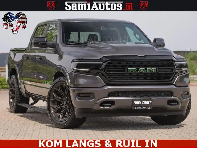 Dodge Ram 1500 LIMITED 5.7 V8 | GRANITE KLEUR | BRONS 4PLAY WIELEN | HUD | MEGA DIK | LUCHTVERING |...